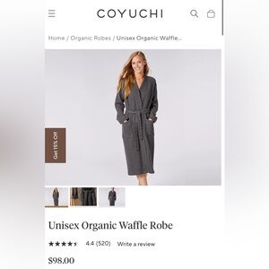Coyuchi Waffle Robe